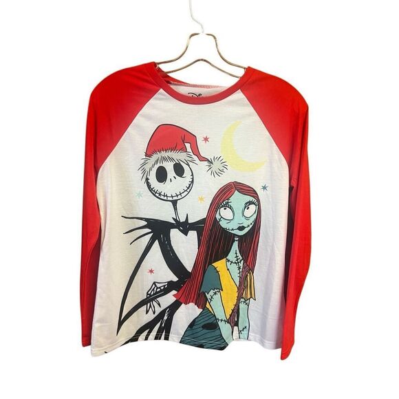 Nightmare Before Christmas Womans PJ Top Sz S NWT - Picture 1 of 7